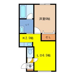 Le-Ciel錦町Ⅰの物件間取画像